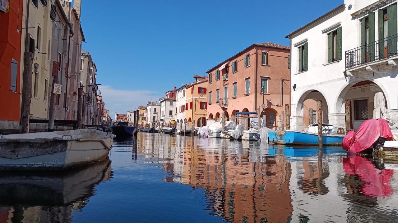 Casa Cuccagna Chioggia - Vista Canal Vena エクステリア 写真