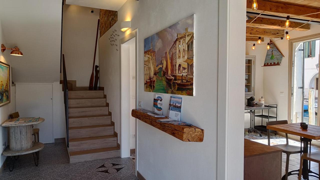 Casa Cuccagna Chioggia - Vista Canal Vena エクステリア 写真