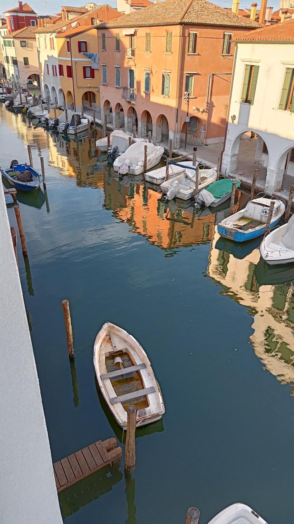 Casa Cuccagna Chioggia - Vista Canal Vena エクステリア 写真